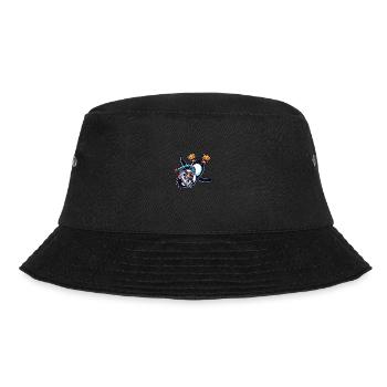 Süßer Cartoon Pinguin Taucher Schnorcheln - Bucket Hat - Schwarz - Vorne - Lela (165cm)