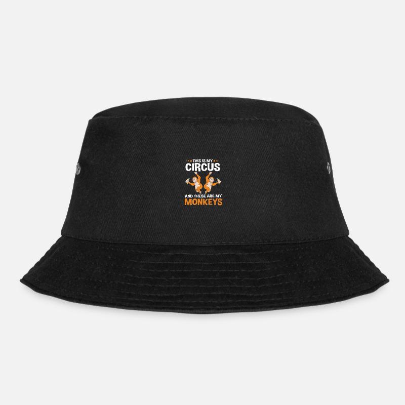 Orang Utan - Bucket Hat - Schwarz