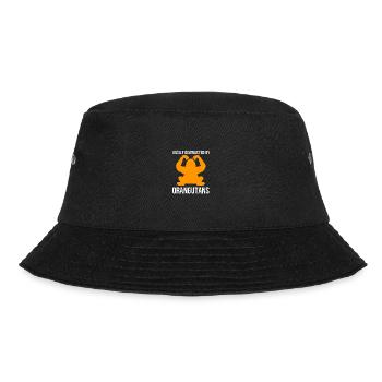 Orang Utan - Bucket Hat - Schwarz - Vorne - Lela (165cm)