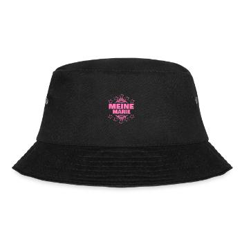 Marie - Bucket Hat - Schwarz - Vorne - Lela (165cm)