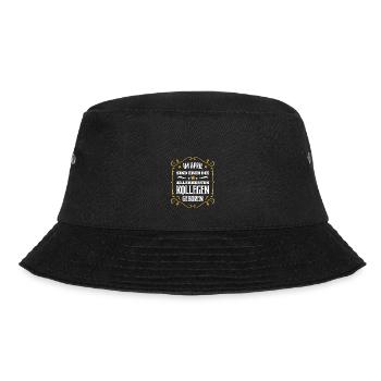 Kollegen Geburtstag April Beste Kollege Arbeit Job - Bucket Hat - Schwarz - Vorne - Lela (165cm)