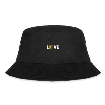 Sporty Hobby Leidenschaft Staffelauf - Bucket Hat - Schwarz - Vorne - Lela (165cm)