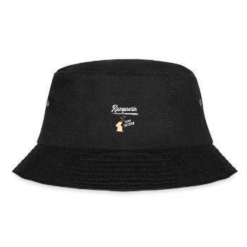 Klempnerin Frohe Ostern Ostergeschenk Klempnerei - Bucket Hat - Schwarz - Vorne - Lela (165cm)