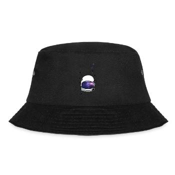 Astronaut Helmet Space Galaxy Stars Gift - Bucket Hat - black - Front - Lela (165cm)