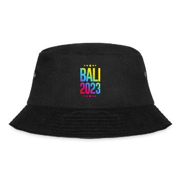 Bali 2023 - Bucket Hat - Schwarz - Vorne - Lela (165cm)
