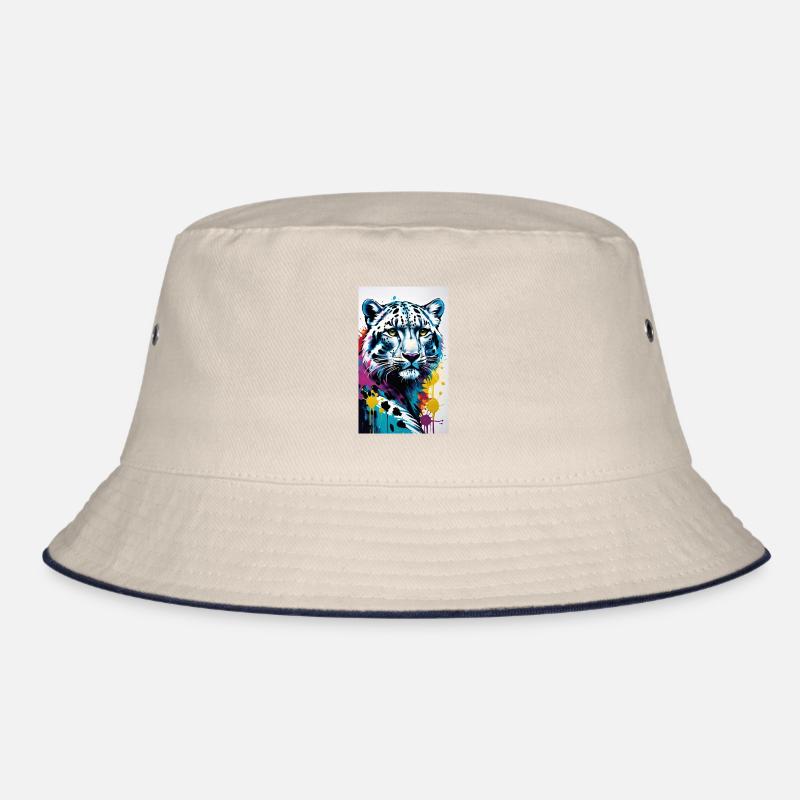 Schneeleopard | Leopard | Raubtier Bucket Hat
