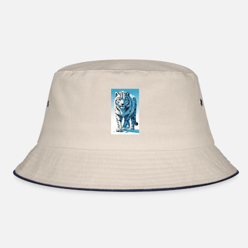 Schneeleopard | Leopard | Raubtier Bucket Hat
