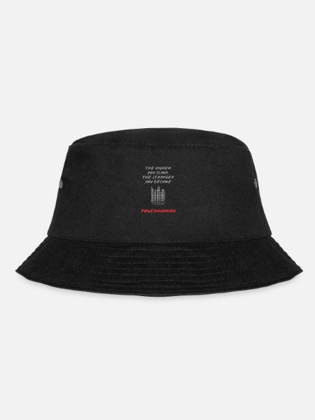 Towerrunning, Stairclimbing Elite Workout - Bucket Hat - black