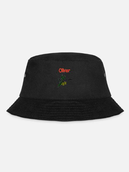 Oliver Oliven - Bucket Hat - Schwarz