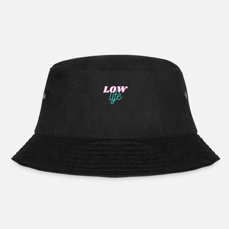 low life - Bucket Hat - Schwarz
