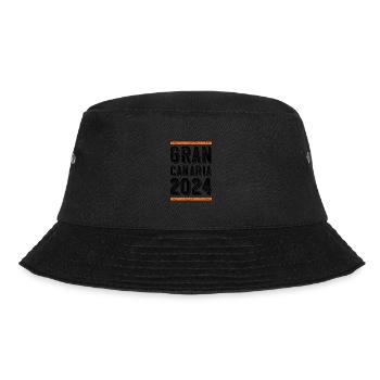 Gran Canaria 2024 Vintage - Bucket Hat - Schwarz - Vorne - Lela (165cm)