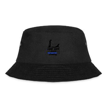 Hochzeit Loading 2025 Game Over - Bucket Hat - Schwarz - Vorne - Lela (165cm)