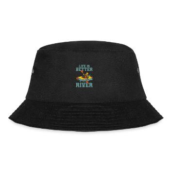 Kajak - Bucket Hat - Schwarz - Vorne - Lela (165cm)