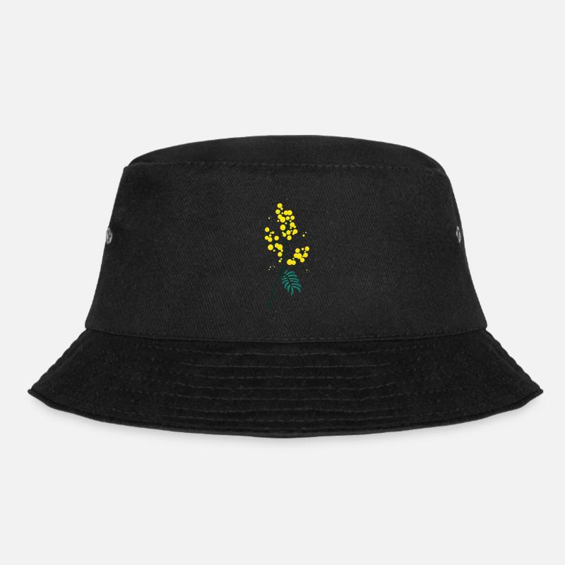 Petites Fleurs - Mimosa - Bob - noir