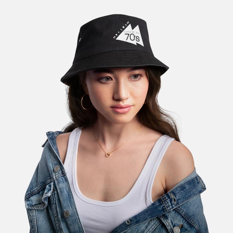 MADE IN 70s _white_ Bucket Hat