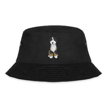 Cadeau pour chien Bernedoodle - Bob - noir - Devant - Lela (165cm)