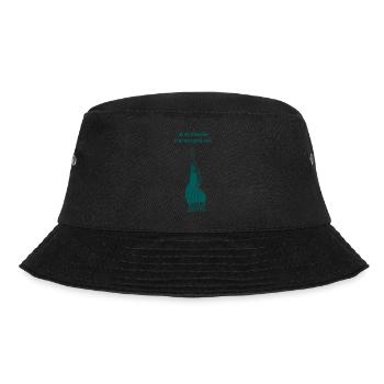 Non-motivational quotes - we are all horrible - Bucket Hat - black - Front - Lela (165cm)
