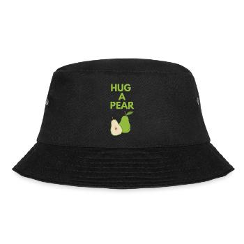HUG A PEAR - Bucket Hat - black - Front - Lela (165cm)