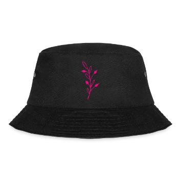 Flower Flower Plant - Bucket Hat - black - Front - Lela (165cm)
