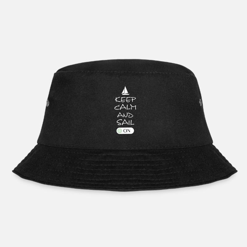 Segeln Kapitän Skipper - Bucket Hat - Schwarz