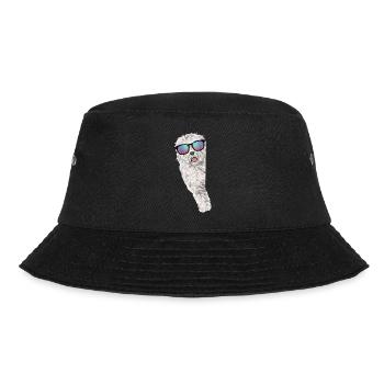 Old English Sheepdog Sheepie Bobtail - Bucket Hat - black - Front - Lela (165cm)