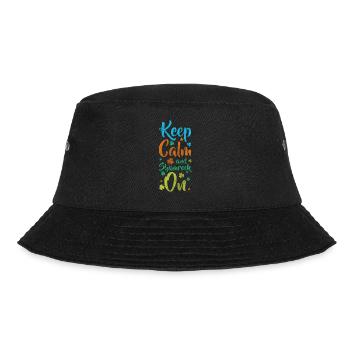 Shamrock Positive Thinking Love Energy - Bucket Hat - black - Front - Lela (165cm)