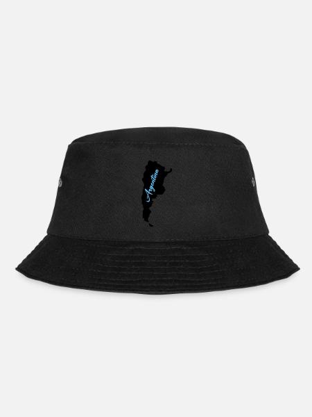 Argentina - Bucket Hat - black