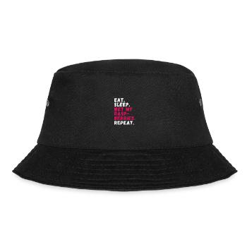Raspberry Cultivation Berry Picking Hobbyist - Bucket Hat - black - Front - Lela (165cm)