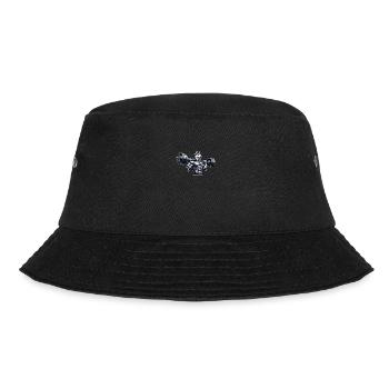 Husky Dog Muscles Strong Workout Fitness - Bucket Hat - black - Front - Lela (165cm)