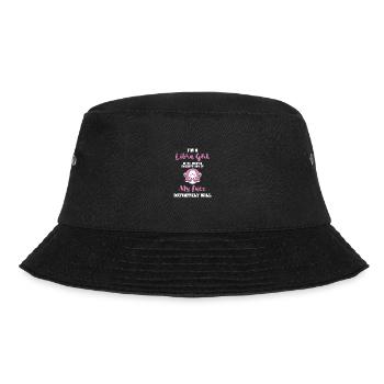 Sternzeichen Waage - Bucket Hat - Schwarz - Vorne - Lela (165cm)
