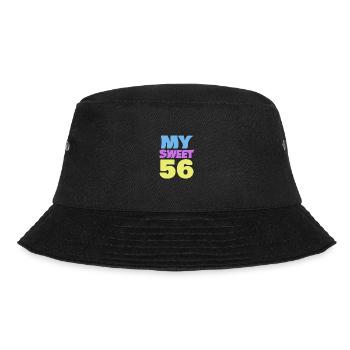56 - Bucket Hat - Schwarz - Vorne - Lela (165cm)