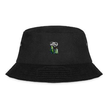 Alter! Bist du das?! Gurke Pickle Gurkenliebhaber - Bucket Hat - Schwarz - Vorne - Lela (165cm)