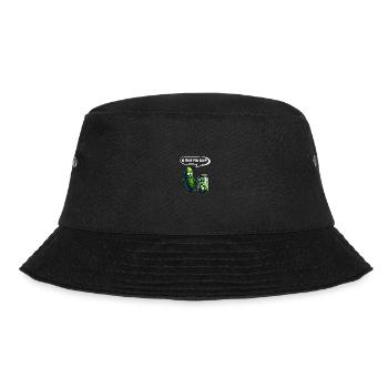 Is that you Bro?! Gurke Pickle Gurkenliebhaber - Bucket Hat - Schwarz - Vorne - Lela (165cm)