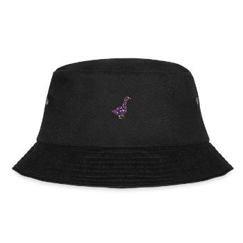 Gans - Bucket Hat - Schwarz - Vorne - Lela (165cm)