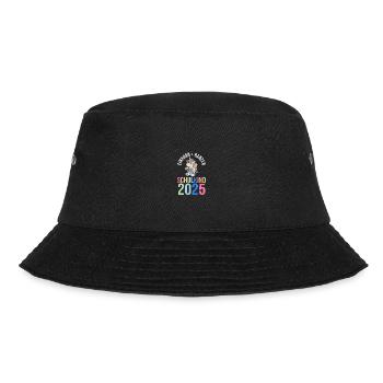 Kita Abschied Erste Klasse Einschulung 2025 - Bucket Hat - Schwarz - Vorne - Lela (165cm)