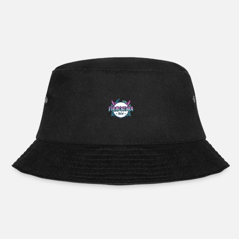 Formentera Crew Bunt - Bucket Hat - Schwarz