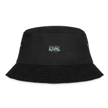 alkohol weiss - Bucket Hat - Schwarz - Vorne - Lela (165cm)