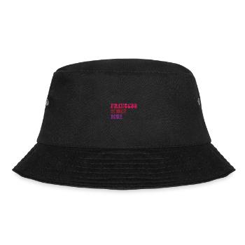 1952 Geburtstag Prinzessin - Bucket Hat - Schwarz - Vorne - Lela (165cm)
