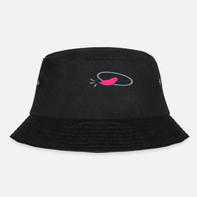 Sprechblase / speach bubble (1c) - Bucket Hat - Schwarz