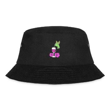 Hummingbird - Bucket Hat - black - Front - Lela (165cm)