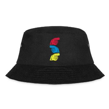 Turbo 3 er - Bucket Hat - black - Front - Lela (165cm)