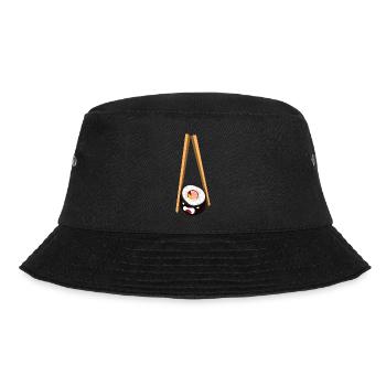 sushi - Bucket Hat - Schwarz - Vorne - Lela (165cm)