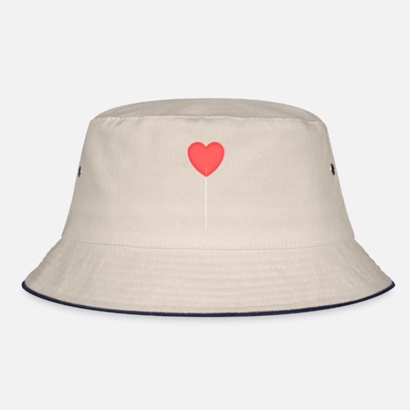 Lutscher in Herzform Bucket Hat