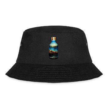 A world in a bottle - Bucket Hat - black - Front - Lela (165cm)