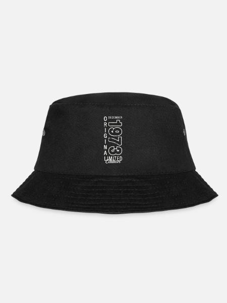 50. Geburtstag Original Dezember Jahrgang 1973 - Bucket Hat - Schwarz