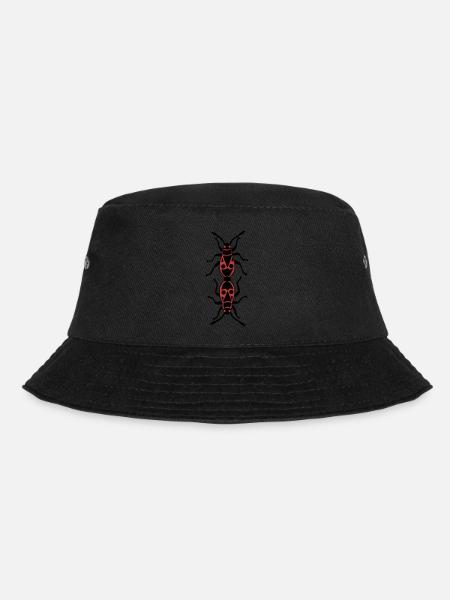 Couple Firebugs color - Bucket Hat - black