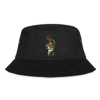 Vintage Boxer - Bucket Hat - Schwarz - Vorne - Lela (165cm)