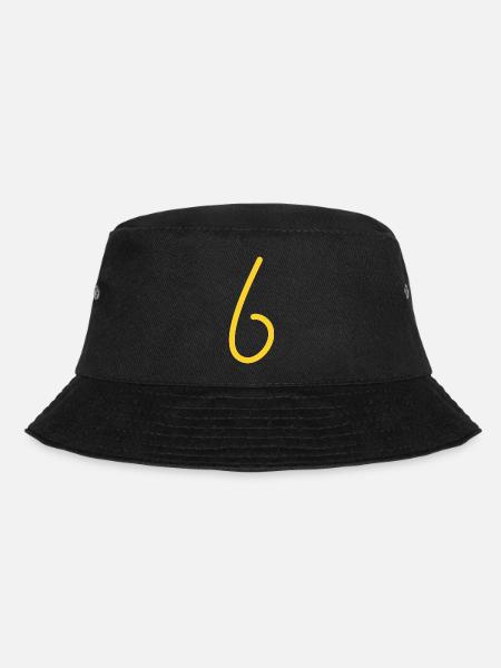6 - Bucket Hat - black