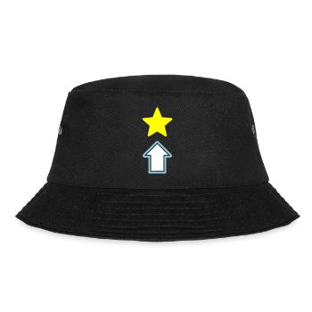 Star Arrow Comic Icon - Bucket Hat - black - Front - Lela (165cm)