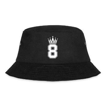 8 Crown - Bucket Hat - black - Front - Lela (165cm)